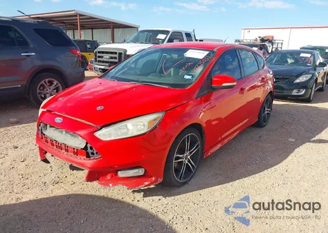 2017 Ford Focus St из США, поврежденный, VIN 1FADP3L98HL257626
